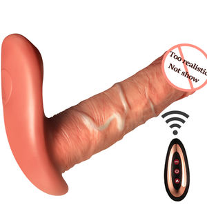 Kovida weibliche Mastur bator Zunge lecken Silikon Fernbedienung Heizung Teleskop dildo Vibrieren für Frauen Vibrations dildo - Product Image 5