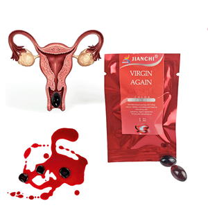 Capsule di Sangue Artificiale per l'Igiene Femminile a Base di Erbe Naturali, Etichetta Privata, Vendita all'Ingrosso, per la <span class=keywords><strong>Prima</strong></span> Notte delle Donne - Product Image 1