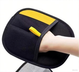 Guantes de doble cara para eliminar el pelo de mascotas, artefacto electrostático adhesivo para gatos y perros, hechos de plástico, con salida de fábrica - Product Image 2