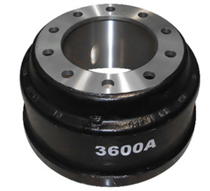 Tambor de freno de camión de vehículo comercial OEM 3600A 3600AX tambor de freno de camión resistente para GUNITE - Product Image 5