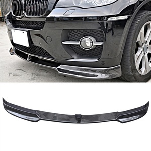 2010-2014 BM E71 X6M Auto Tuning Carbon Fiber Front Spoiler Lip Bumper Chin <b>Splitter</b> New Condition - Product Image 3