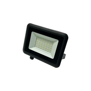 Foco LED de 20W, 6500K, negro, de luminosidad ideal para iluminación interior y exterior, ideal para espacios comerciales. - Product Image 1