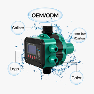 自動ウォーターポンプ圧力コントローラIP65 1-10Bar 220-240V/110-120V工場OEM/ODMインテリジェント電子 - Product Image 1