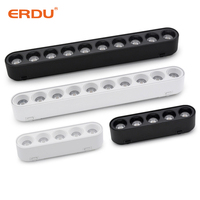 Lampu Sorot Rel Magnetik LED Ultra Tipis Pintar ERDU 35MM 48v, Lampu Rel Magnetik Mini Ultra Tipis