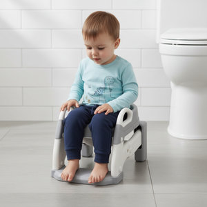 Asiento de entrenamiento para ir al baño con escalera plegable, taburete desmontable, asiento de inodoro para bebés y niños pequeños <span class=keywords><strong>ELSABABY</strong></span> EB-341 - Product Image 2