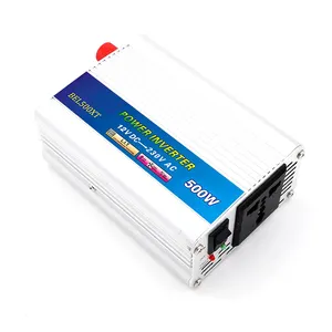 Çin saf sinüs dalga invertör DC AC 12v/24v 110v / 220v /230v (isteğe bağlı) 500w