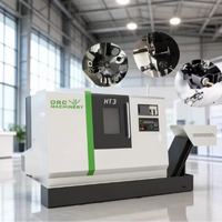 Centre d'usinage CNC FANUC à commande numérique, 2 axes, porte-outils 8 positions, haute précision, usage moyen HT3