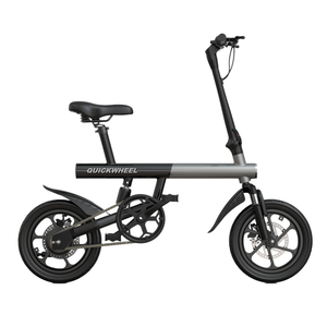 Bicicleta Eléctrica C4 en Stock, Motor de 350W, Neumático Grueso de 14 Pulgadas, 25Km/H, Plegable, Aleación de Aluminio, Batería de Litio para Adultos, Almacén UE/EE. UU. - Product Image 1