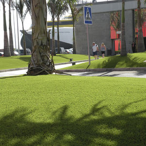 20mm 30mm 40mm 50mm décoration de la maison vert paysage pelouse gazon artificiel tapis vert gazon synthétique <span class=keywords><strong>pour</strong></span> animal de compagnie - Product Image 5