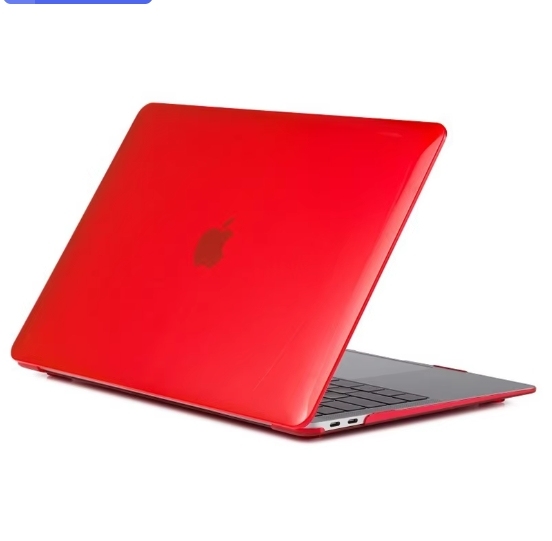 Stylish Simple Portable Convertible Clear Hard PC Protective PVC Laptop Sleeve Case Bag for School Use