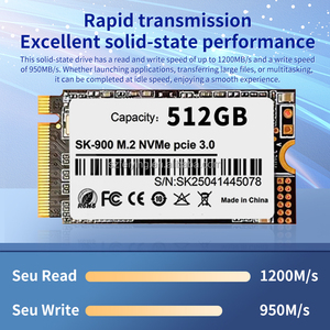 Nuevo <span class=keywords><strong>SSD</strong></span> Interno de Alto Rendimiento de 1 TB PCIe NVMe 2242 para Juegos de PC de Escritorio, Portátiles y <span class=keywords><strong>PS5</strong></span> - Product Image 4