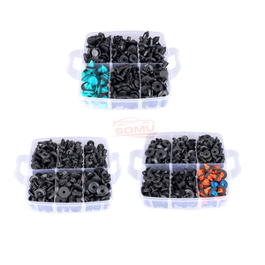 630 pièces/ensemble De Carrosserie En <span class=keywords><strong>Plastique</strong></span> Punaise Rivets Pare-chocs De Voiture Kits De Réparation Clips de Fixation D'expansion Clips - Product Image 3