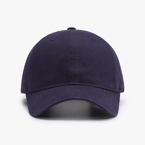 Gran oferta, logotipo personalizado, gorras de béisbol de ala curva en blanco de alta calidad, algodón, 6 paneles, colores lisos, sombreros de papá no estructurados con <span class=keywords><strong>EMBR</strong></span> - Product Image 5