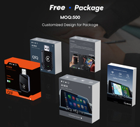 QY T11D 8GB+128GB Boîtier Android 13 AI avec CarPlay sans fil, WIFI6, BT5.0, USB, Garantie 1 an