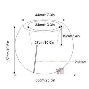 Macetas y <span class=keywords><strong>Jardineras</strong></span> Iluminadas con LED para Exteriores, Elegantes Macetas para Decoración <span class=keywords><strong>de</strong></span> Jardín - Product Image 6