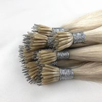 Extensions de cheveux indiens vierges bouclés exotiques pré-collées à la kératine, avec micro-anneaux et nano-anneaux, en cheveux humains Remy Sunshine