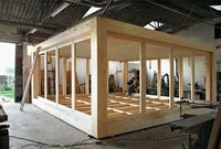 Villa préfabriquée portable de taille personnalisée, best-seller mondial, avec chambre compacte extensible