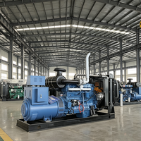 Genset Diesel Tiga Fasa Open Frame Tugas Berat Khusus untuk Basis Produksi Industri Perusahaan