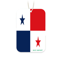 Désodorisant de voiture drapeau pan-africain très populaire, parfums uniques longue durée, désodorisant suspendu pour voitures et camions, patriotique