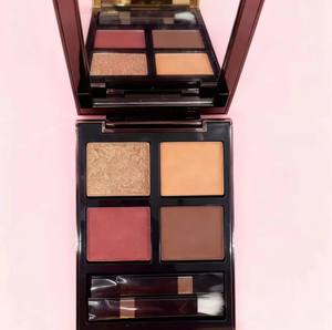 स्वयं के स्वामित्व वाले ब्रांड अनुकूलित 4-रंग खनिज मैट फिनिश आंख छाया <span class=keywords><strong>2</strong></span> छोटे ब्रश वाटरप्रूफ टिकाऊ हलाल - Product Image 3