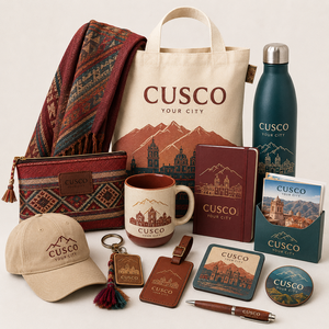 Custom Souvenir <b>Gift</b> Set Backpack Tote Bag Bottle Mug Notebook Umbrella Cap Keychain Travel <b>Gifts</b> for Tourism Promotions - Product Image 1