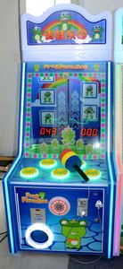 Máquina de Juego Arcade de Golpear Ranas con Monedas Frog Paradise para Niños - Product Image 4