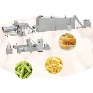 Produit alimentaire OCEAN Friandises pour animaux de compagnie Machine à fabriquer du riz Ligne de processus de collation de maïs soufflé pour les petites entreprises indiennes