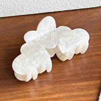 Yucat vente en gros mode coréenne 9cm acétate pince à cheveux accessoires mignon coeur forme Animal pinces à cheveux pour les femmes
