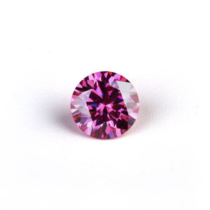 Groothandelsprijs Roze <span class=keywords><strong>Moissanite</strong></span> Edelstenen Rond Gesneden <span class=keywords><strong>Moissanite</strong></span> - Product Image 1