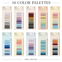 Blocs-notes spirales Morandi Color Note Pet avec onglets autocollants