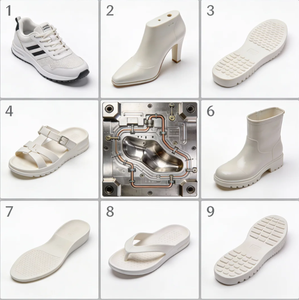 Moules à chaussures en plastique pour l'industrie de la mode et de la chaussure avec des designs personnalisés et une grande durabilité - Product Image 1
