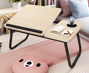 Soporte de escritorio ajustable para ordenador de estudio, mesa portátil plegable para cama - Product Image 6