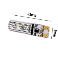 Lampes de lecture LED ampoules de voiture RGB avec télécommande T10 W5W 2 pièces/ensemble SUNKIA lampe stroboscopique 12V 194 168 501