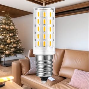 Bombilla de lámpara LED de cerámica Corm, iluminación de luz de vela G4 G9 E12 E14 E17 BA15S BA15D GY6.35 5W Marm, blanco frío SMD4014 110V 230V - Product Image 5