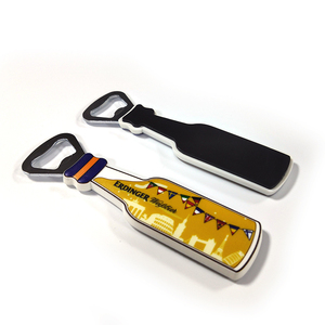 Su misura bottiglia multifunzione di gomma a forma di PVC vaso beer can magnete del frigorifero apri di bottiglia - Product Image 2
