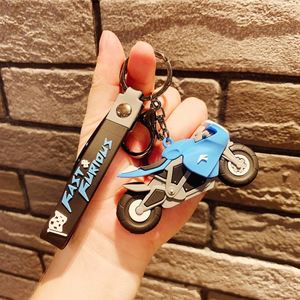 Fashion Men Cool Motorcycle Pendant Keychain Car <b>Key</b> <b>Ring</b> <b>Key</b> Chain Gift - Product Image 4