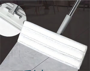Repuesto de Mopa Rectangular de Microfibra al por Mayor de Fábrica, Diseño de Rayas, Paño de Limpieza para Pisos - Product Image 4
