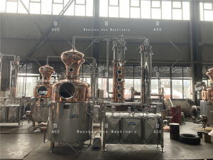 Equipo de Destilación de Cobre Ace 2000L 20Hl, Destilador Híbrido para Licores, Whisky, Brandy, Ginebra - Product Image 3