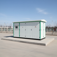 Subestación Prefabricada Tipo Caja de Estilo Europeo HS, Cuarto de Distribución Completo, Cabina Fotovoltaica RZ-XB 400kva IP23 Transformador
