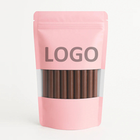France Espagne Expédition rapide Emballage Personnalisé Sachet Bolsas Pochette Ziplock Logo Design Barres de chocolat Emballage Sacs en Mylar