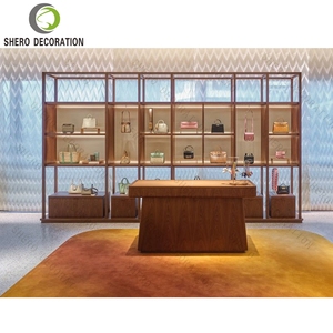 ตู้โชว์รองเท้าและกระเป๋าถือสำหรับร้านบูติก ตู้โชว์กระเป๋าหนังสำหรับร้านค้าปลีก - Product Image 5