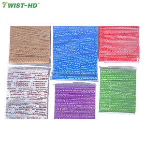 2022 TWIST-HD Kleurrijke 5 Inches 8 Inches Ambachtelijke Papier Met Prints Twist Afdichting Sluiten Ties Voor Thuis Industrie Gebruik