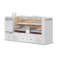 Grill argentin à feu ouvert personnalisé en acier inoxydable 2 mm, double grill Santa Maria Gaucho avec système de ventilation, four extérieur