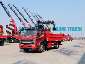 <span class=keywords><strong>Camion</strong></span> de <span class=keywords><strong>camion</strong></span> à <span class=keywords><strong>benne</strong></span> basculante de Dongfeng 4x2 avec la <span class=keywords><strong>grue</strong></span> mobile de chargeur de 8 tonnes grues de boom d'articulation grues hydrauliques de chargeur - Product Image 6