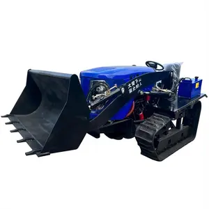 30 hp rotary crawler tractor mini cultivator for ploughing ridging at low price