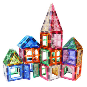 Magnescape 108 pezzi prezzo competitivo a forma di stella Design piastrelle magnetiche per bambini magnetiche mattonelle da costruzione giocattoli Set - Product Image 4