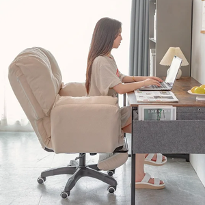 เก้าอี้โซฟาคอมพิวเตอร์ที่บ้านนั่งสบายเป็นเวลานานสามารถยกและลดระดับเก้าอี้เลานจ์ด้านหลังที่นั่งห้องนอน - Product Image 4