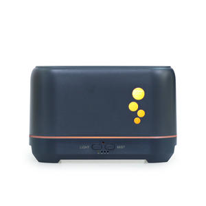 Humidificateur à effet flamme 0,5L avec lumière LED USB, diffuseur de brume pour la maison et le bureau - Product Image 1