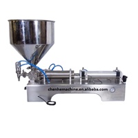 Machine pneumatique semi-automatique modèle G1WG100 pour vêtements, sacs, boissons, huiles, poudres, haute précision, acier inoxydable 304/201
