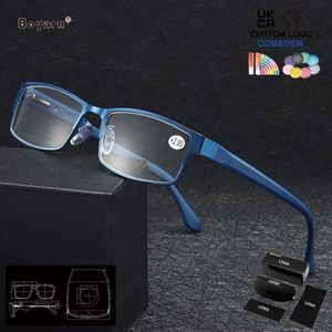 Boyarn, recién llegado, gafas de lectura de negocios para hombre, montura de aleación de titanio, gafas graduadas para hipermetropía y <span class=keywords><strong>presbicia</strong></span> para hombre - Product Image 1